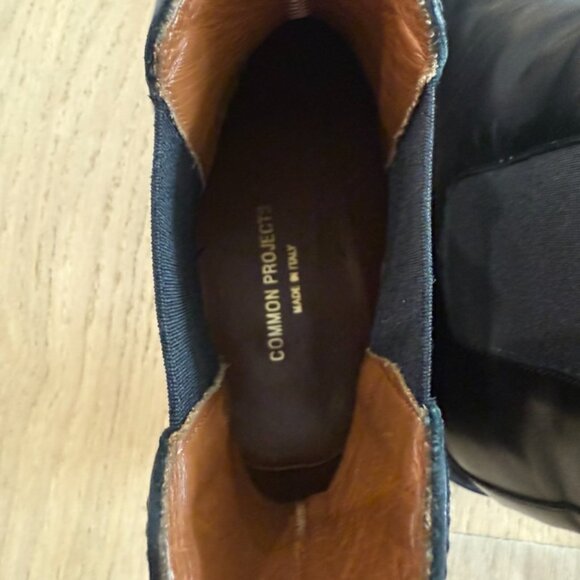 Common Projects Chelsea Boots Black Leather, Men\'s size 42 (US 9-10) main image 16